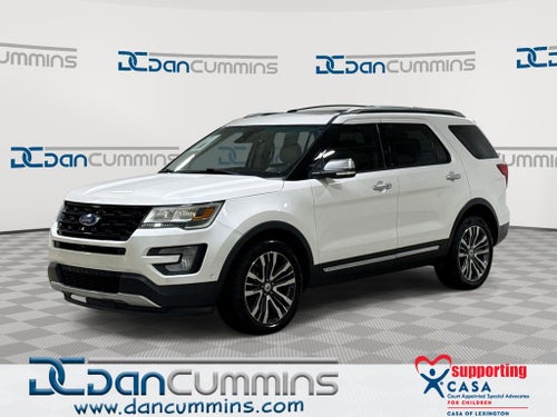 2017 Ford Explorer Platinum