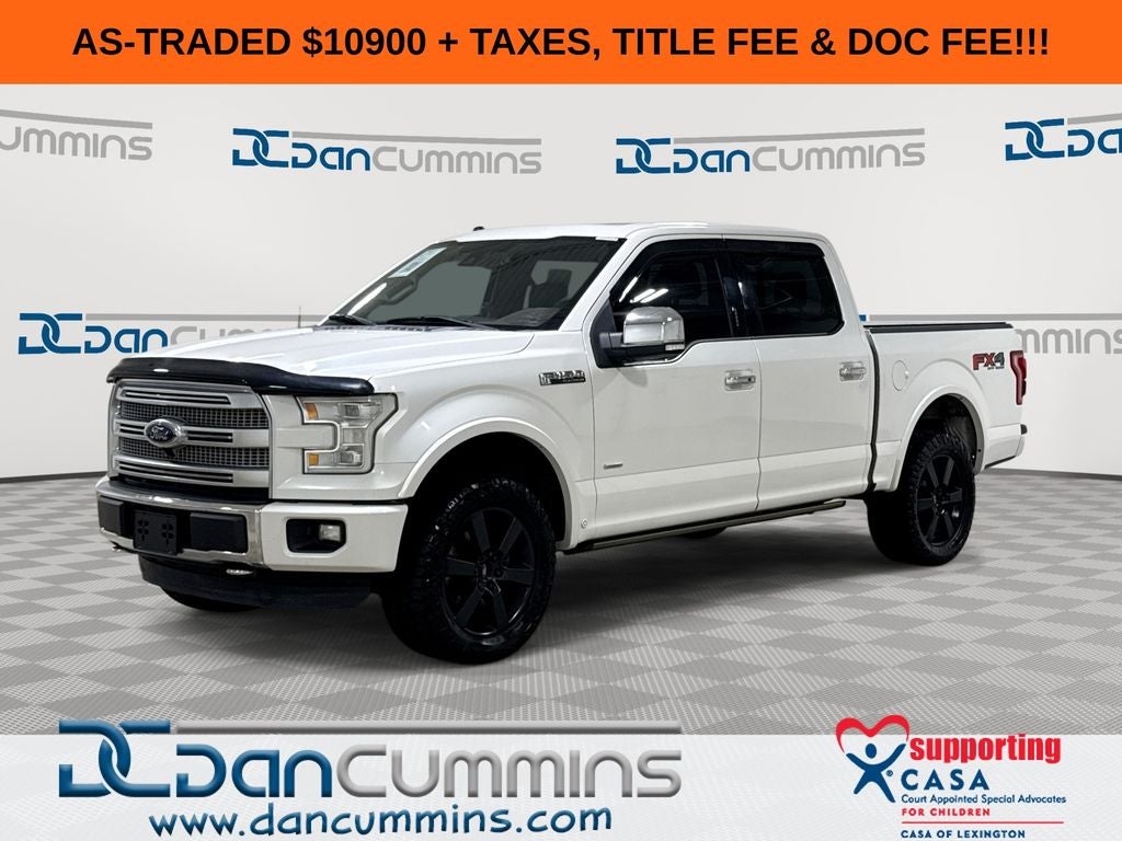 2015 Ford F-150 Platinum