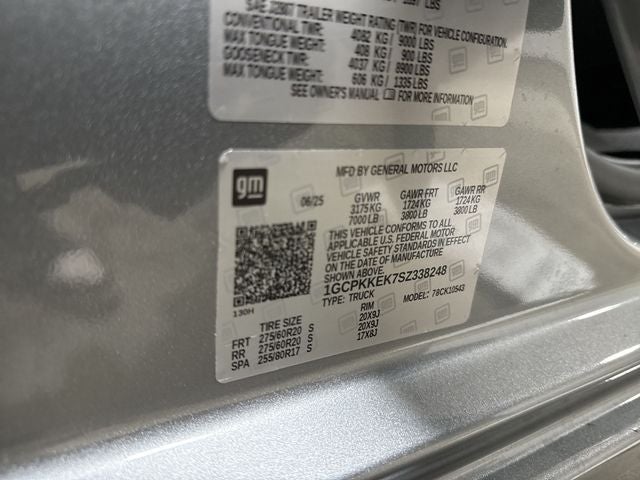 2025 Chevrolet Silverado 1500 LT