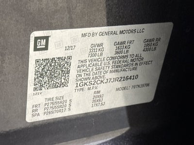 2018 GMC Yukon Denali
