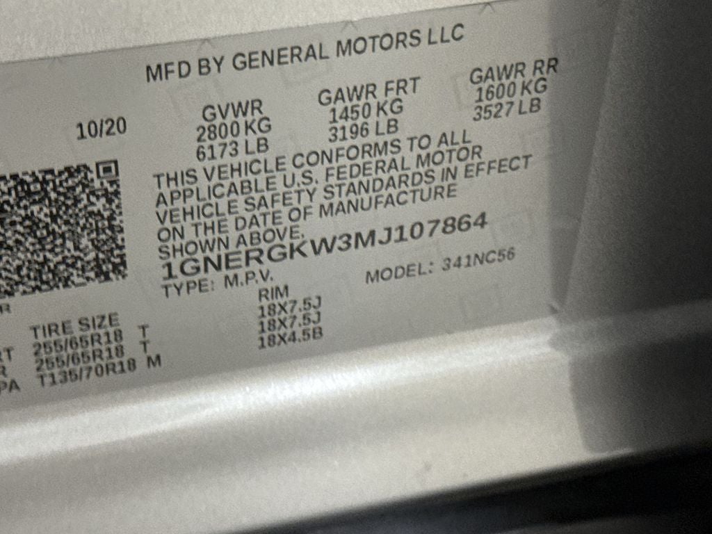 2021 Chevrolet Traverse LT 1LT