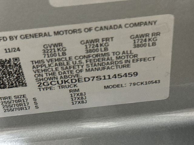 2025 Chevrolet Silverado 1500 LT LT1