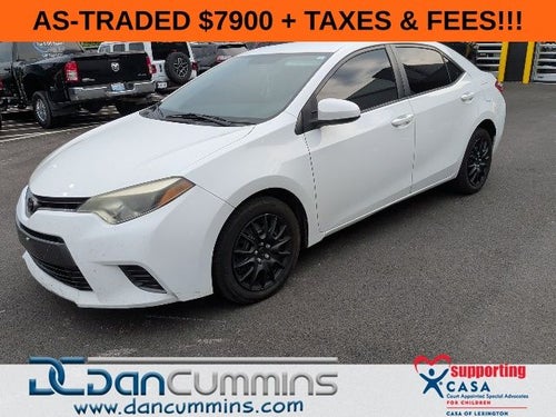 2015 Toyota Corolla LE