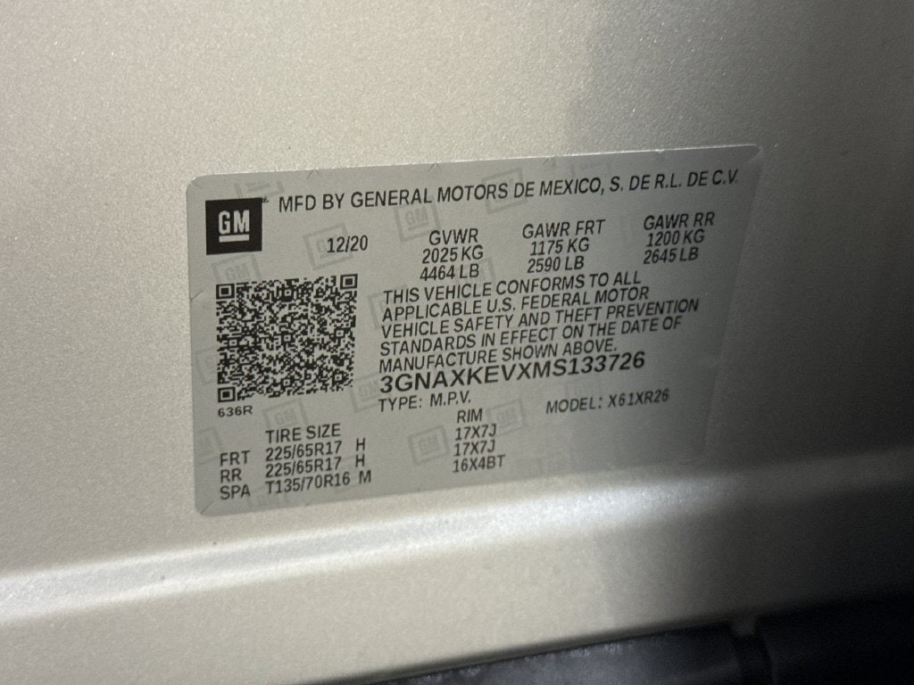 2021 Chevrolet Equinox LT