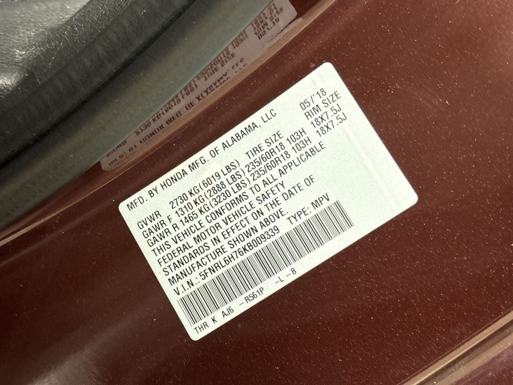 2019 Honda Odyssey EX-L