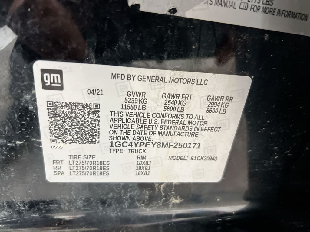 2021 Chevrolet Silverado 2500HD LTZ