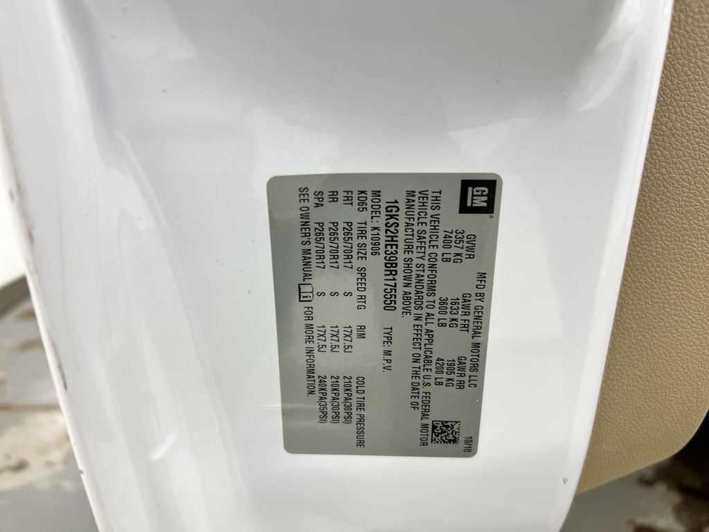 2011 GMC Yukon XL SLE 1500