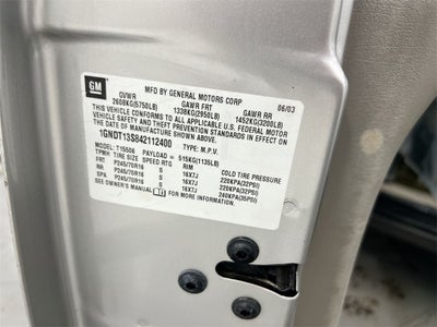 2004 Chevrolet TrailBlazer LS