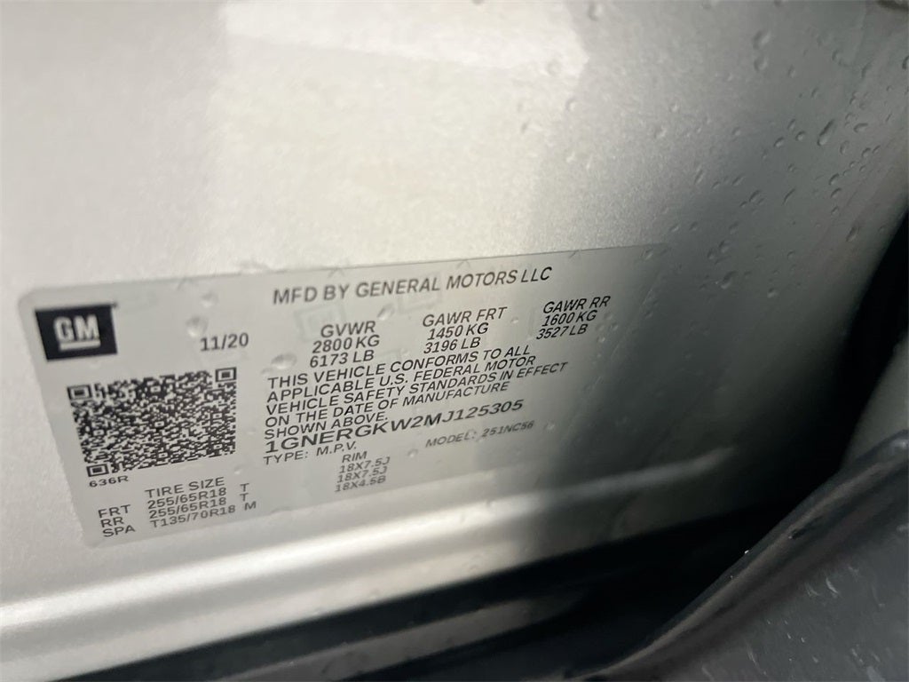 2021 Chevrolet Traverse LT