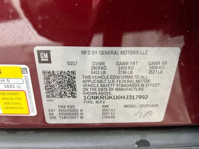2017 Chevrolet Traverse LT