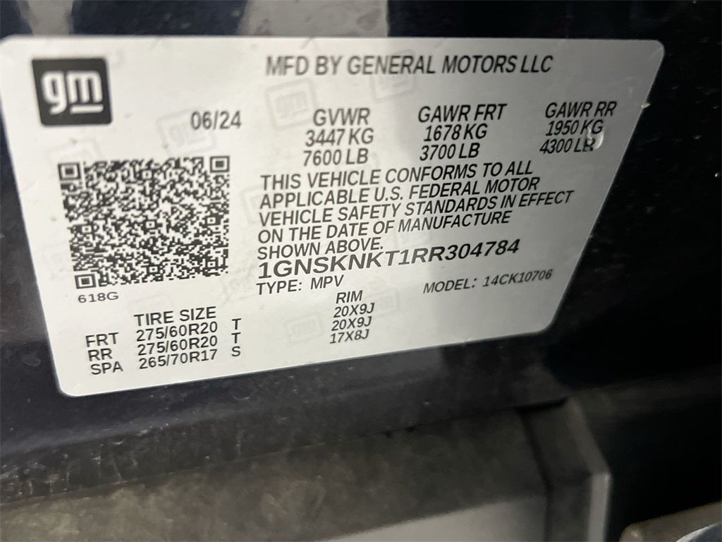 2024 Chevrolet Tahoe LT