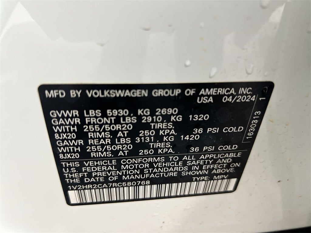 2024 Volkswagen Atlas 2.0T SE w/Technology