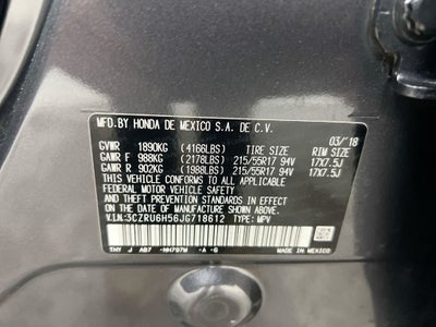 2018 Honda HR-V EX