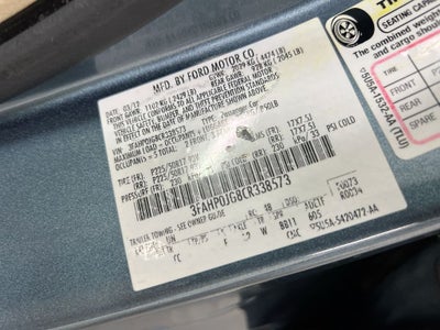 2012 Ford Fusion SEL