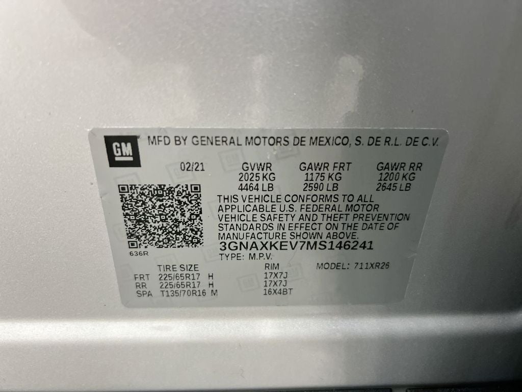 2021 Chevrolet Equinox LT