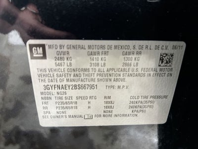 2011 Cadillac SRX Luxury