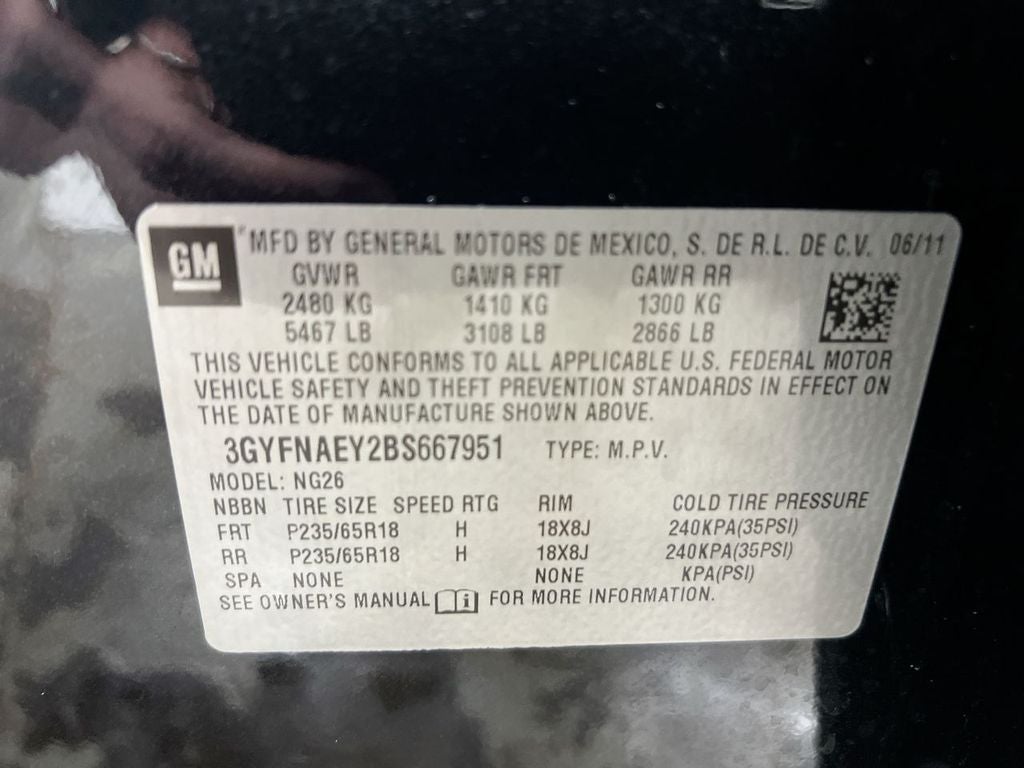 2011 Cadillac SRX Luxury