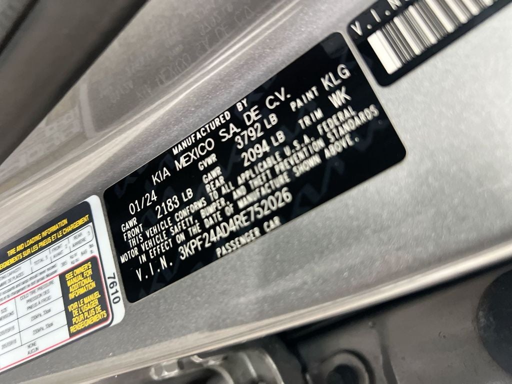 2024 Kia Forte LXS