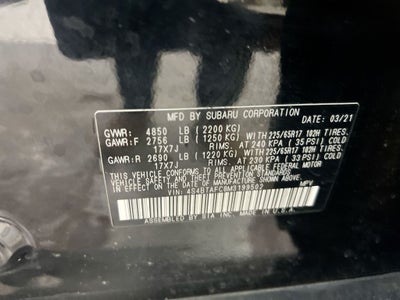 2021 Subaru Outback Premium
