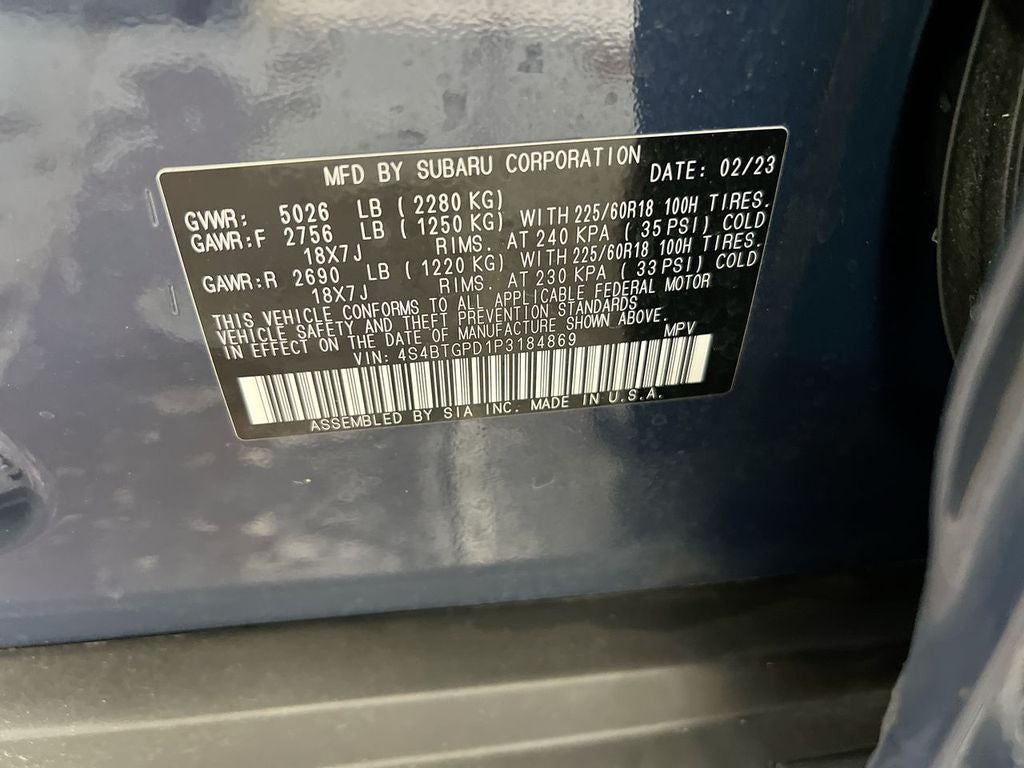 2023 Subaru Outback Touring XT