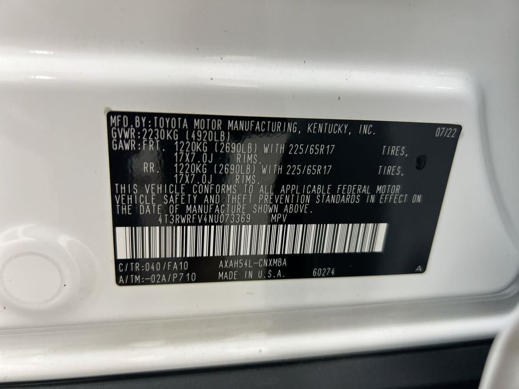 2022 Toyota RAV4 Hybrid XLE