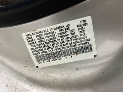 2008 Honda Odyssey Touring