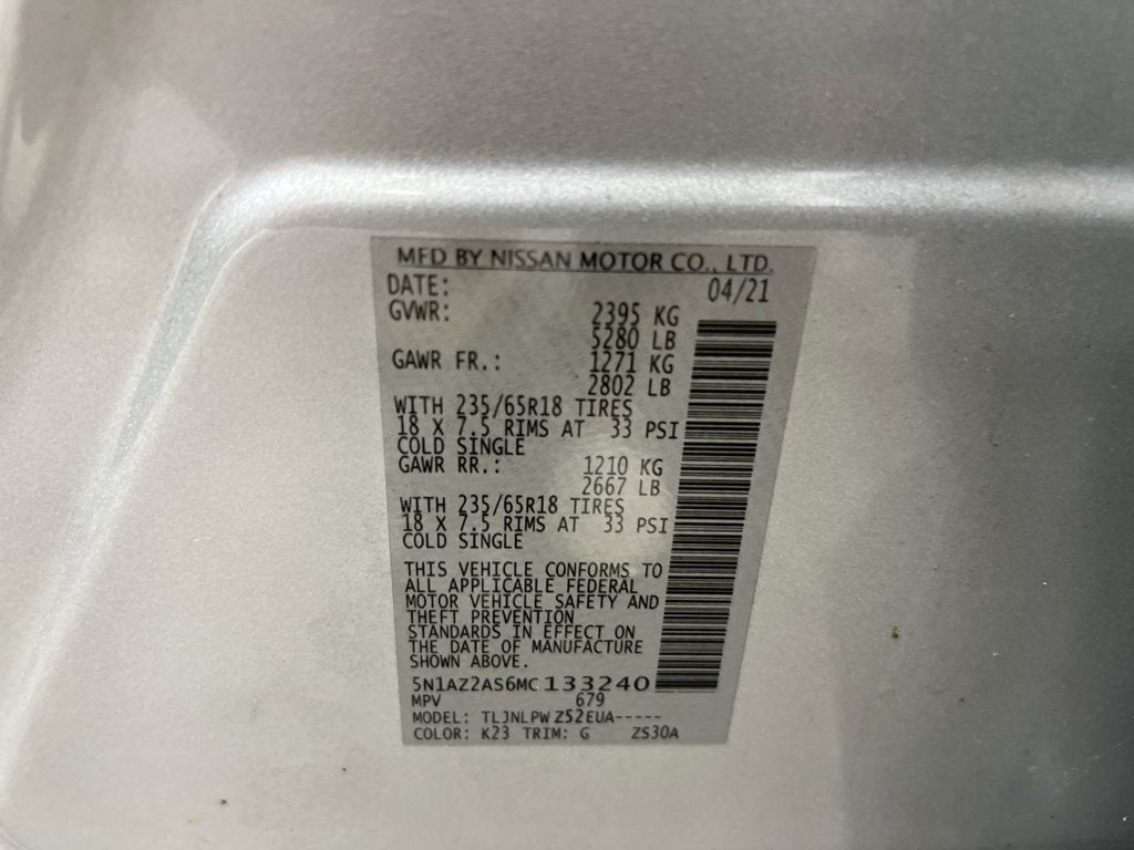 2021 Nissan Murano S