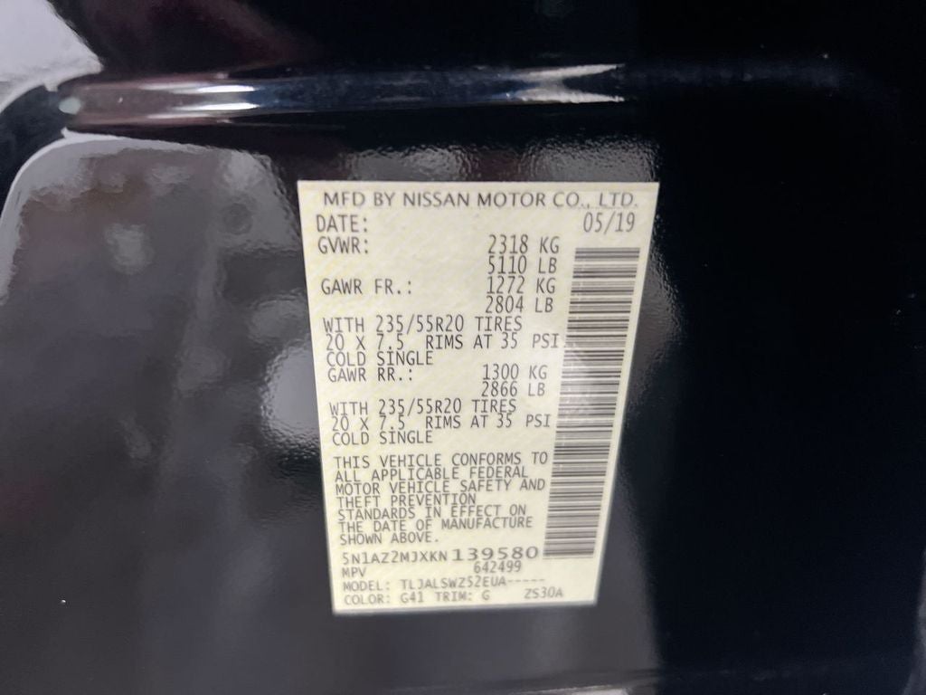 2019 Nissan Murano Platinum