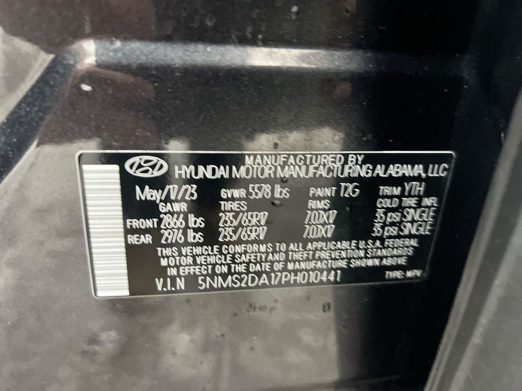 2023 Hyundai Santa Fe Hybrid Blue
