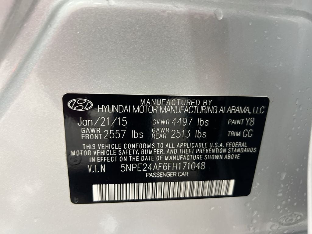 2015 Hyundai Sonata SE