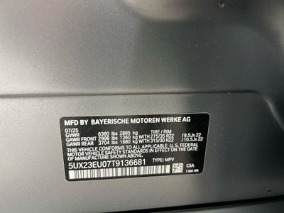 2026 BMW X5 xDrive40i