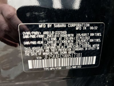 2022 Subaru Forester Premium