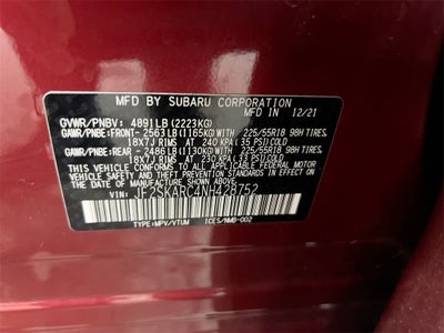 2022 Subaru Forester Touring