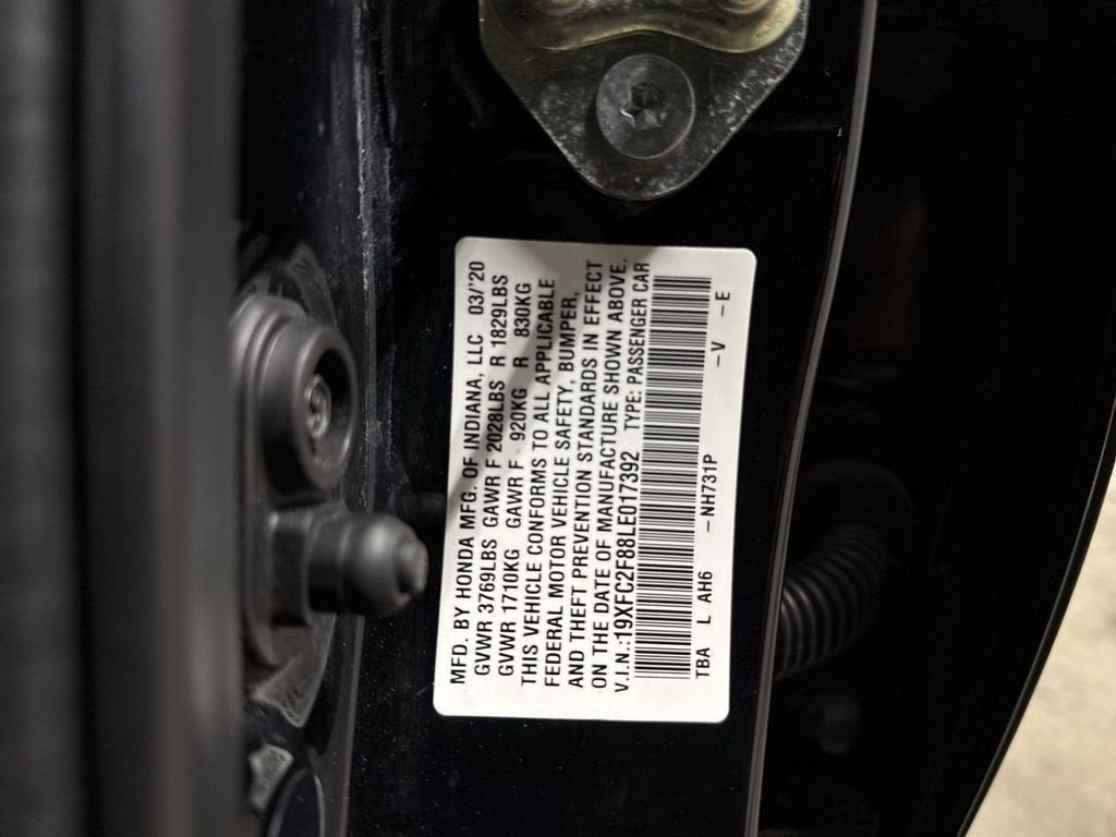 2020 Honda Civic Sedan Sport