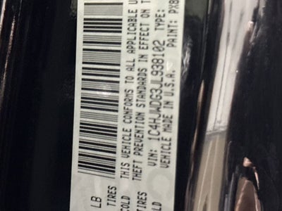 2018 Jeep Wrangler JK Unlimited Sport S