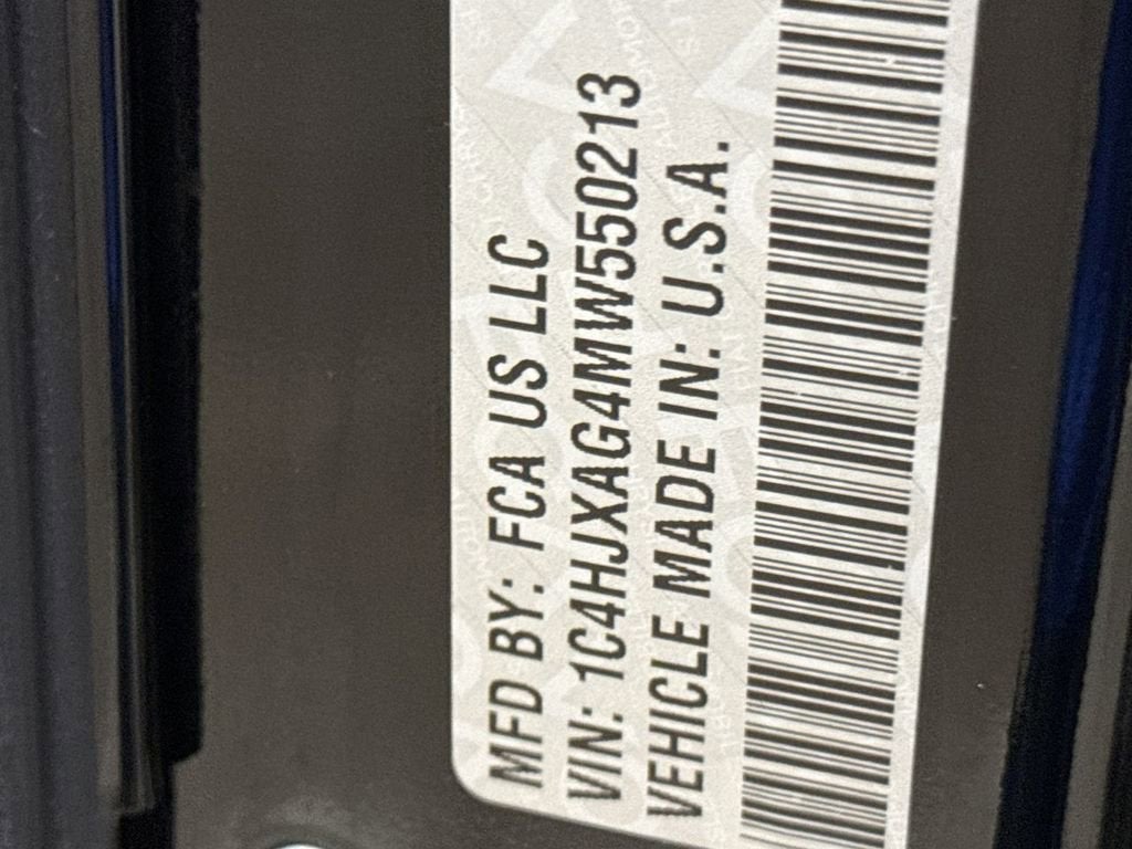 2021 Jeep Wrangler Sport S