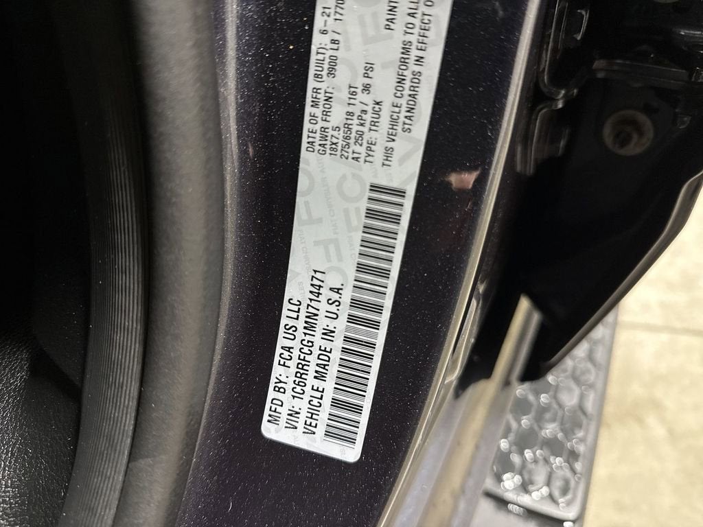 2021 RAM 1500 Tradesman