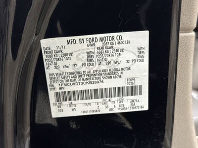 2012 Ford Escape XLT