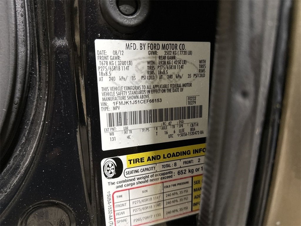 2012 Ford Expedition EL King Ranch