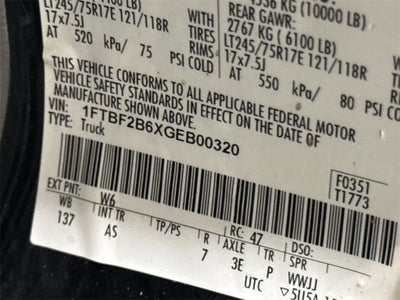 2016 Ford Super Duty F-250 SRW XLT