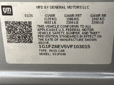 2027 Chevrolet Bolt RS