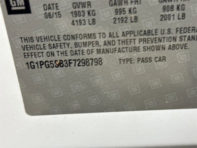 2015 Chevrolet Cruze LTZ