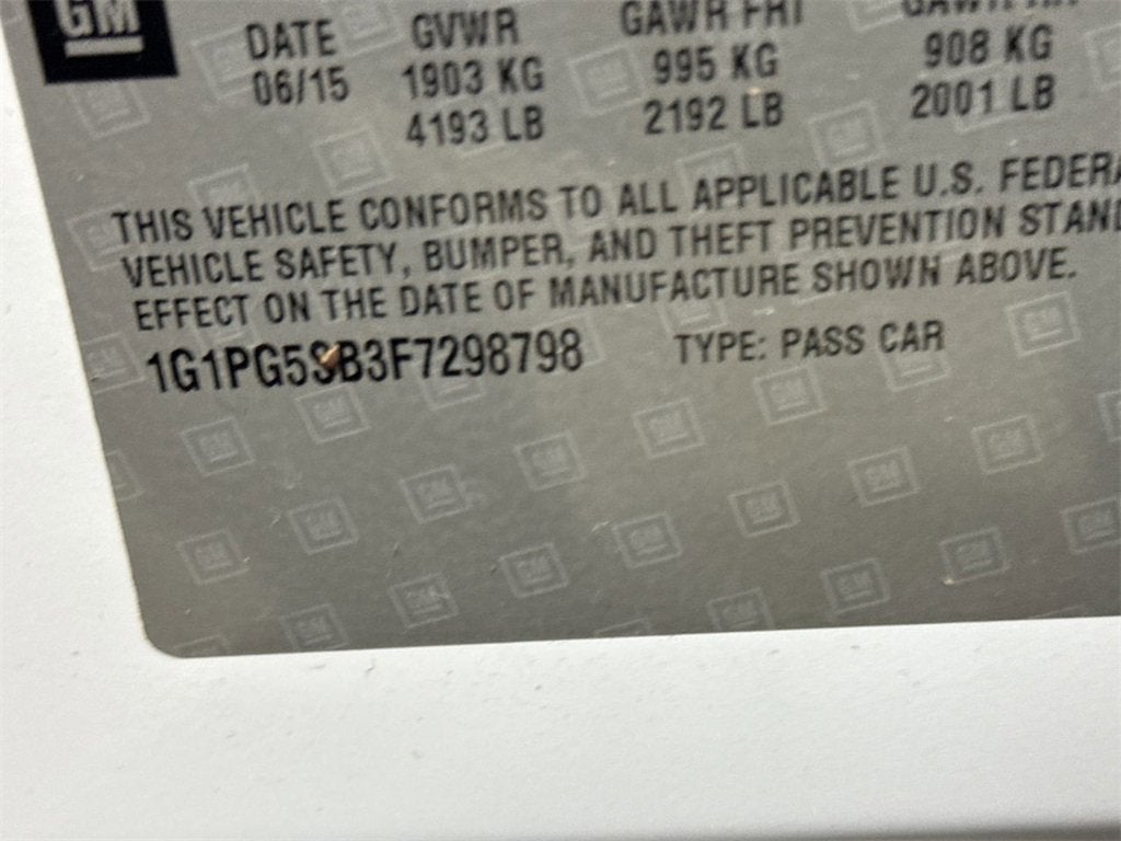 2015 Chevrolet Cruze LTZ