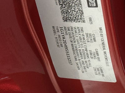 2025 Chevrolet Corvette Stingray 1LT