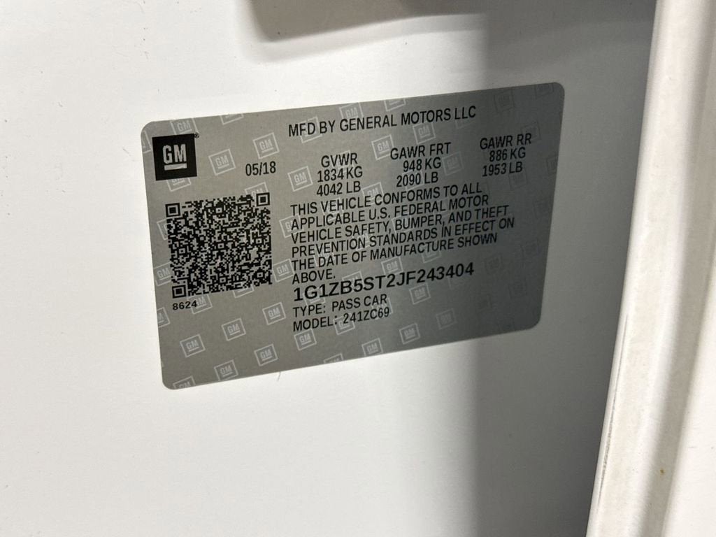 2018 Chevrolet Malibu LS