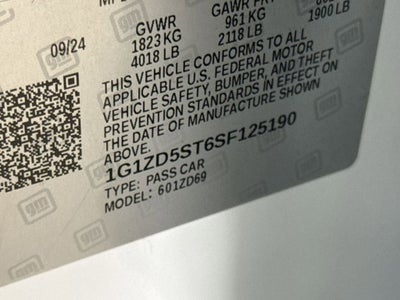 2025 Chevrolet Malibu 1LT