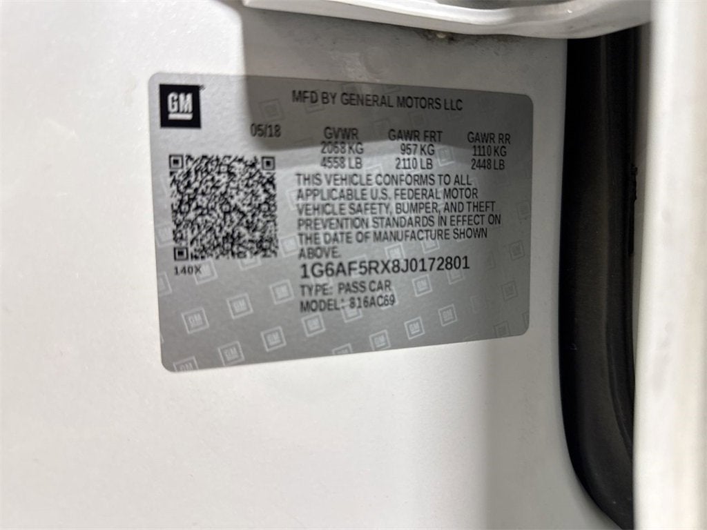 2018 Cadillac ATS Luxury AWD