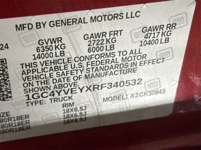 2024 Chevrolet Silverado 3500 HD High Country DRW