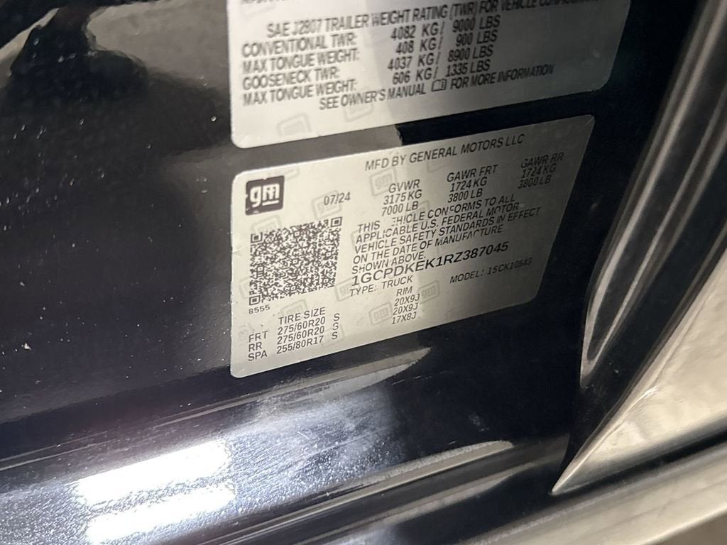 2024 Chevrolet Silverado 1500 LT (2FL)