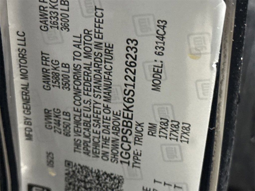 2025 Chevrolet Colorado WT/LT